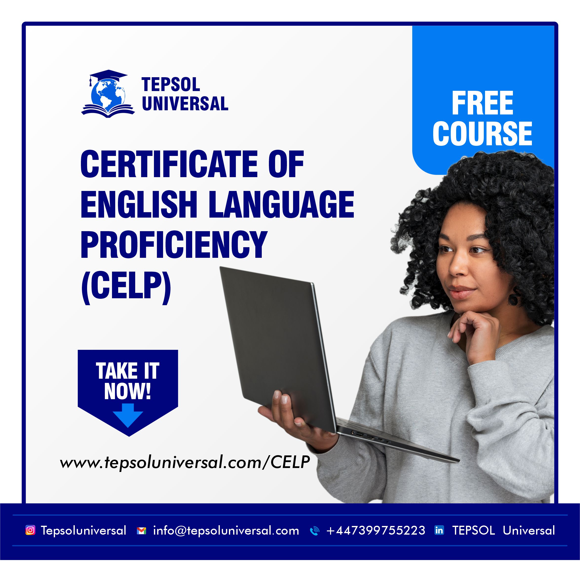 Certificate of English Language Proficiency (CELP) Course